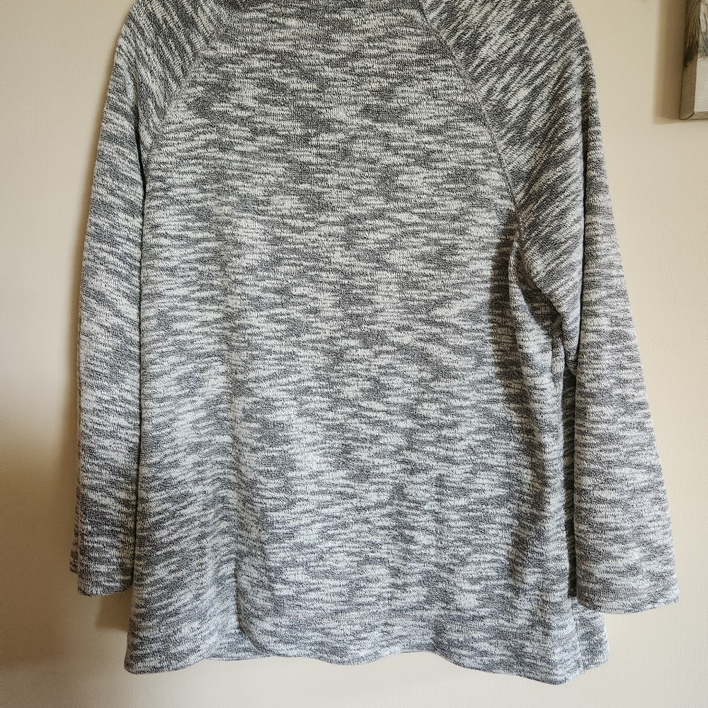 Ruby Rd black heathered sweater large - Picture 7 of 7
